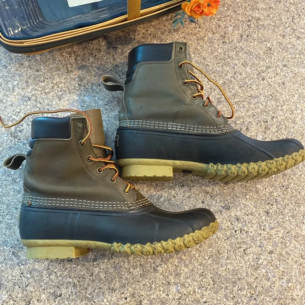 L.L. Bean Small Batch Bean Boots Men’s 8M 503049 Waterproof Lower FM